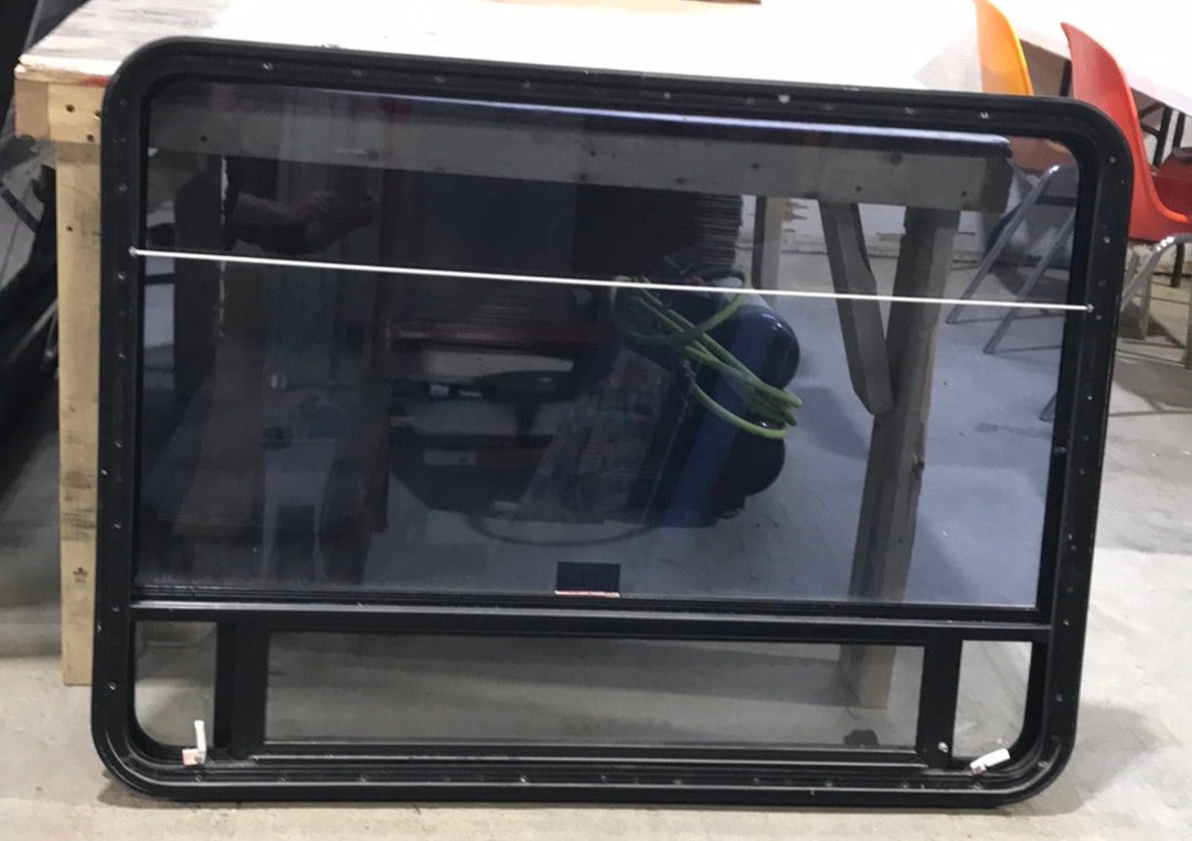 Used Black Radius Opening Window : 47 1/4