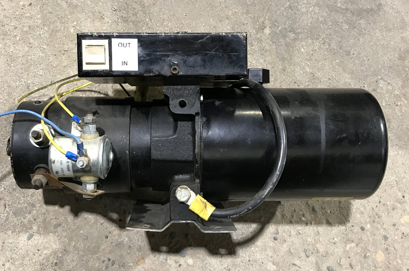 Used PRESTOLITE RV Slide Out Hydraulic Pump/Motor/Tank Assembly