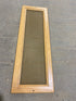 Used Wooden RV Interior Furnace Access Door 25" W X  8 1/4" H