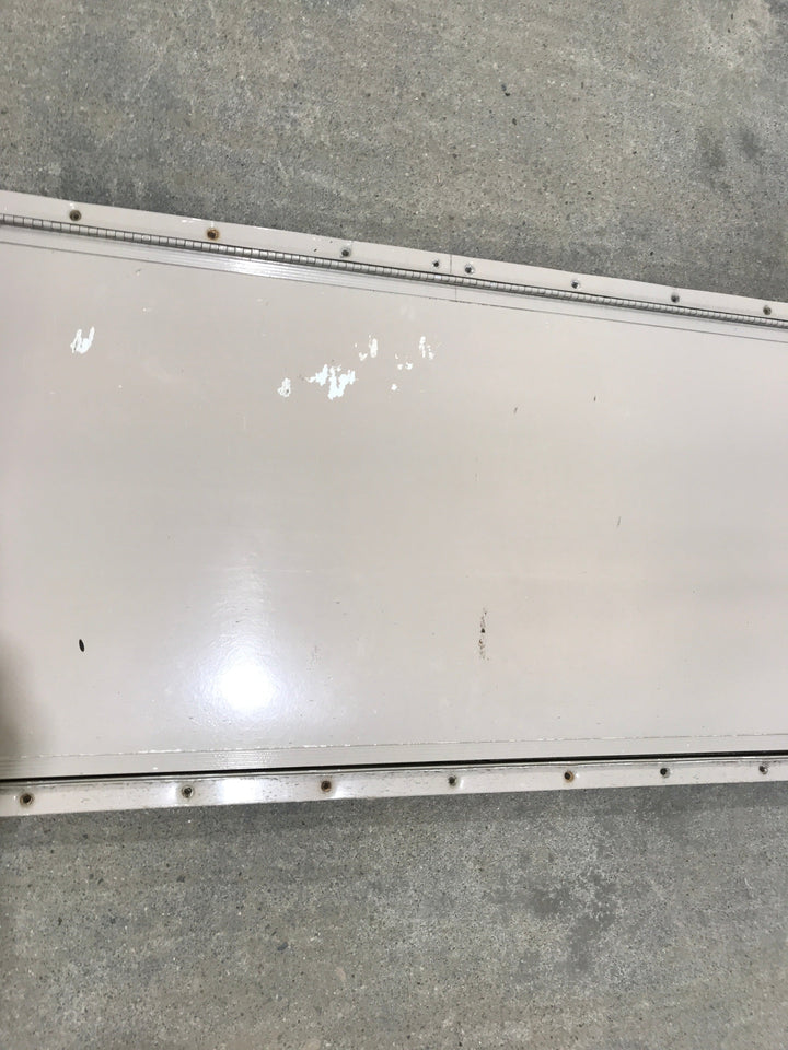 Used Radius Cornered Cargo Door 47 3/4" W x 15 3/5" H x 1/2" D - Young Farts RV Parts