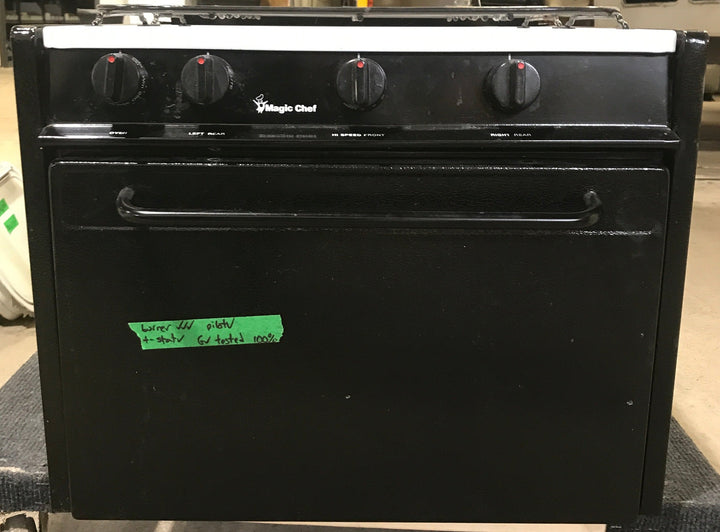 Used Magic Chef RV Range / Cooktop, 3 Burner - CLY1631BDH