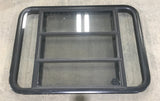 Used Black Radius Opening Window : 35 1/2