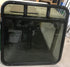 Used Black Radius Opening Window : 35 3/4" W x 36" H x 3/4"
