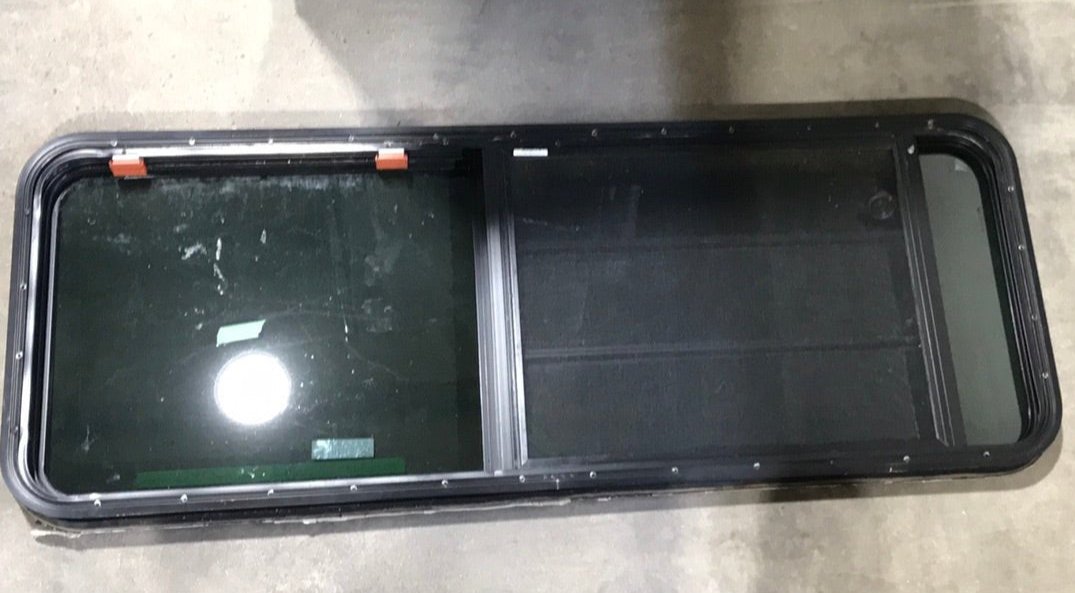 Used Black Radius Emergency Opening Window : 59 1/2