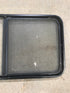 Used Black Radius Opening Window : 42 1/2" W x 22 1/2" H x 2" D