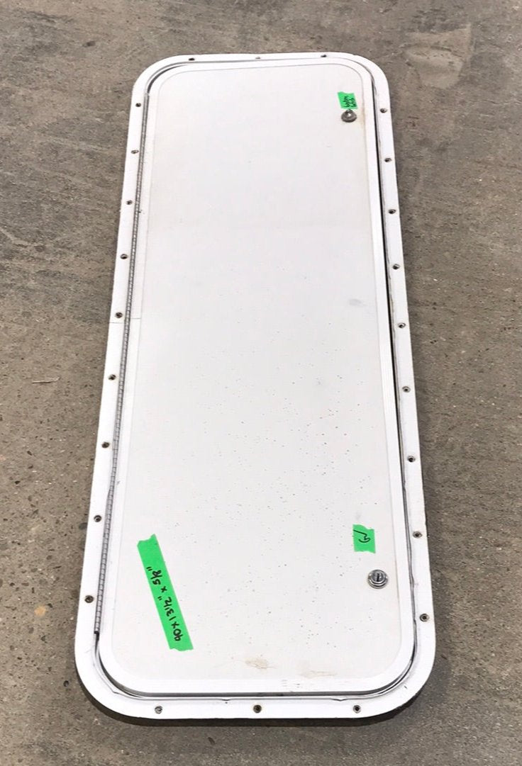 Used Radius Cornered Cargo Door 40" W x 13 1/2" H X 5/8" D