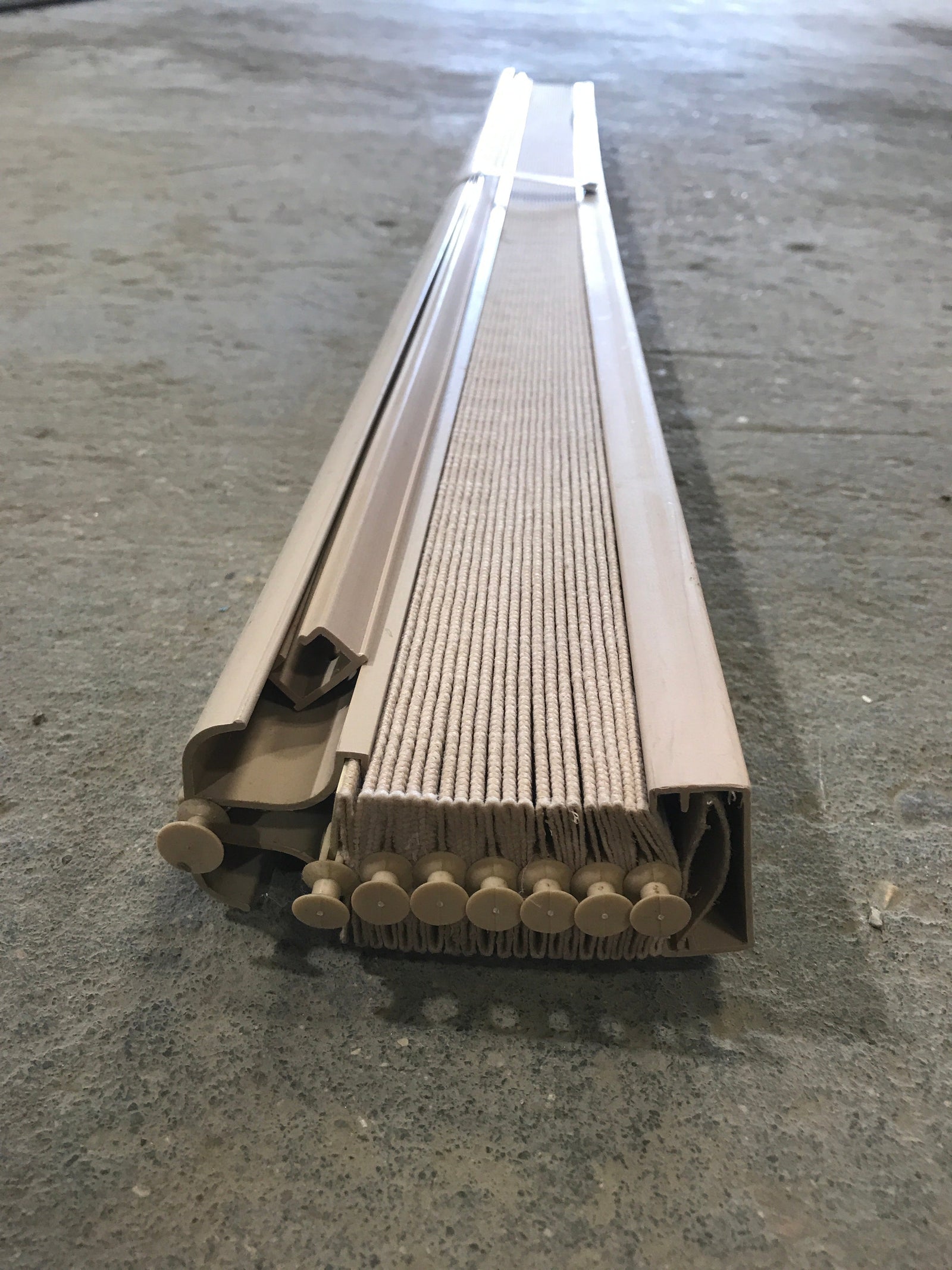 Used Interior Fabric Folding Door 50