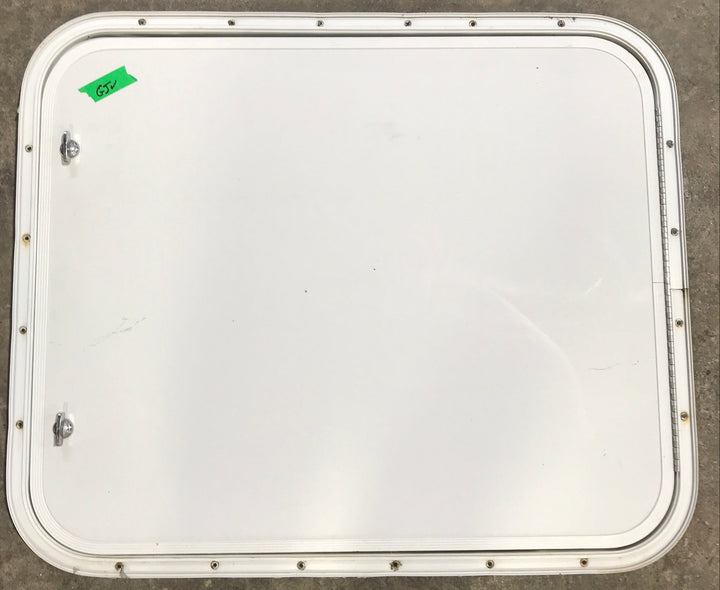 Used Radius Cornered Cargo Door 27 1/2" x 22 3/4" x 1/2" D