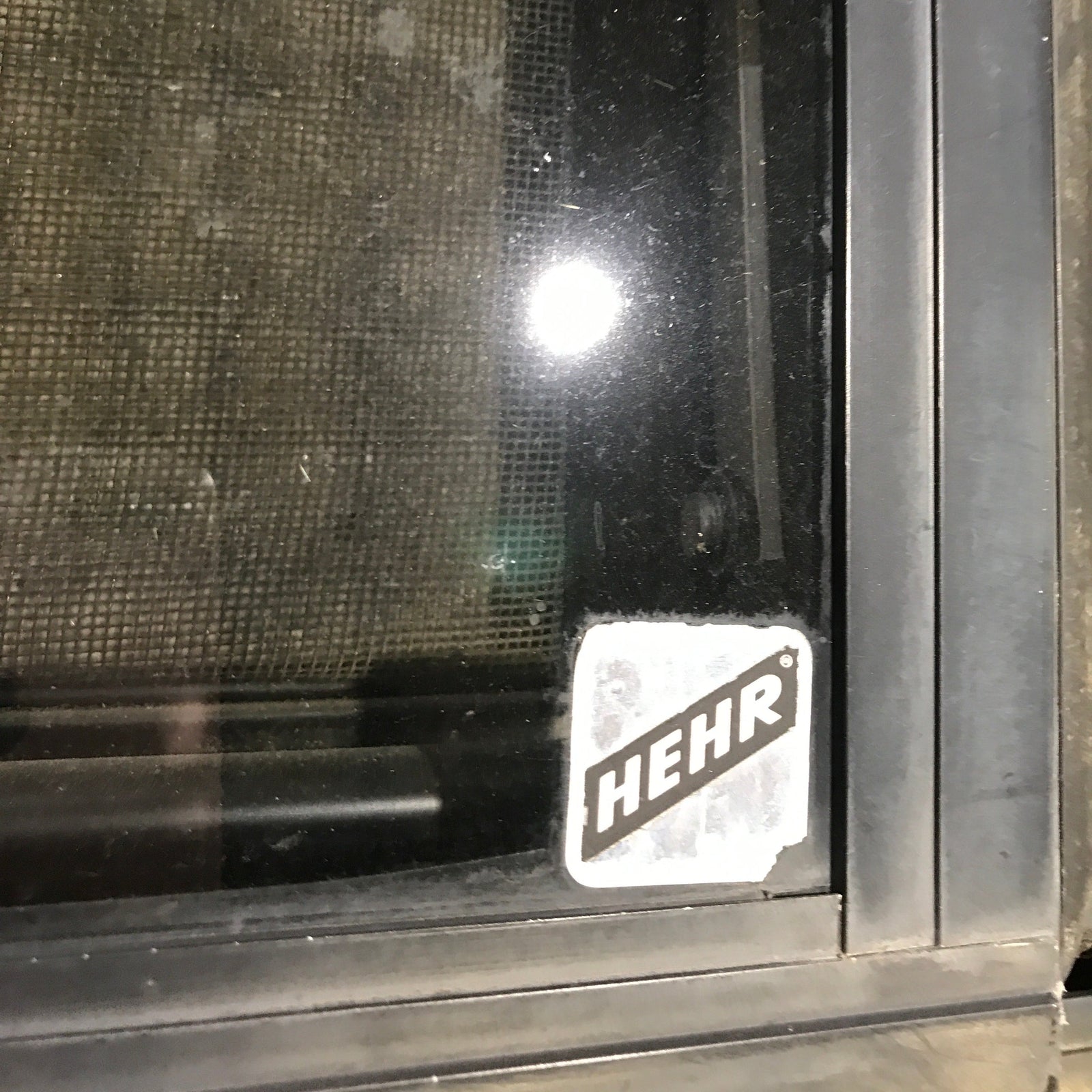 Used Black Radius Opening Window : 59.75
