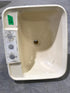 Used Bathroom Sink, Bone - 14 1/2" x 12 1/2" x 5"D