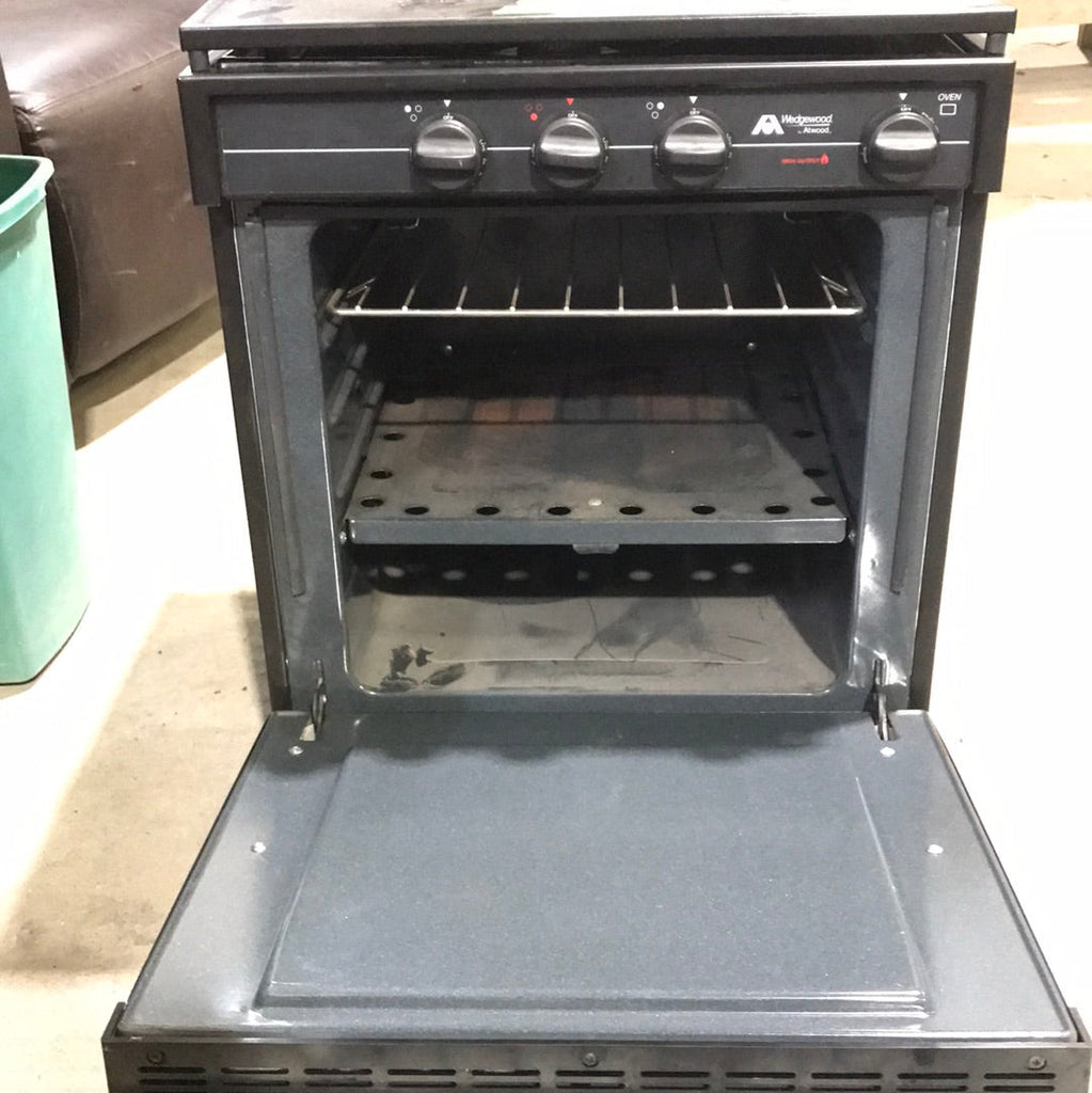 Used Atwood / Wedgewood range stove 3-burner RW2131BG - Young Farts RV Parts