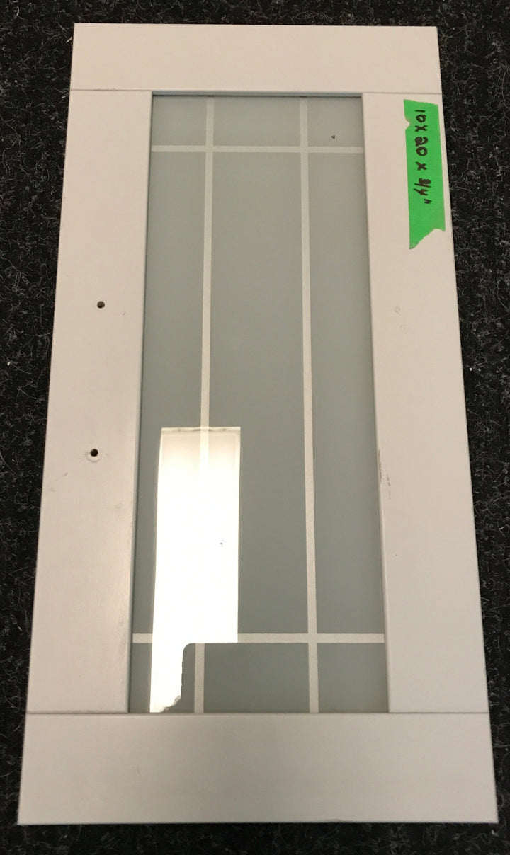 Used RV Cupboard/ Cabinet Door 20" H X 10" W X 3/4" D
