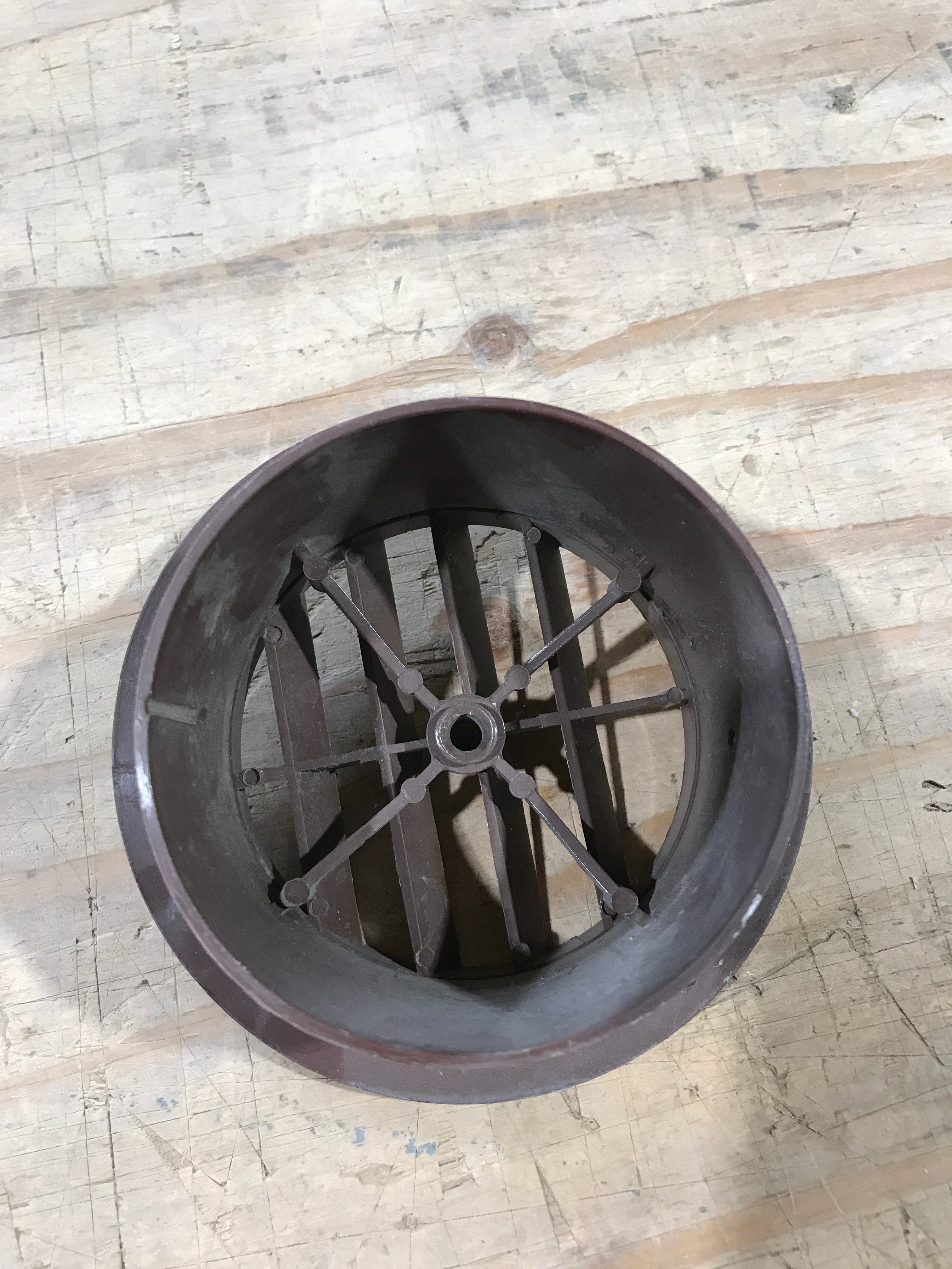 Used 4” Brown A/C Ducting- Single