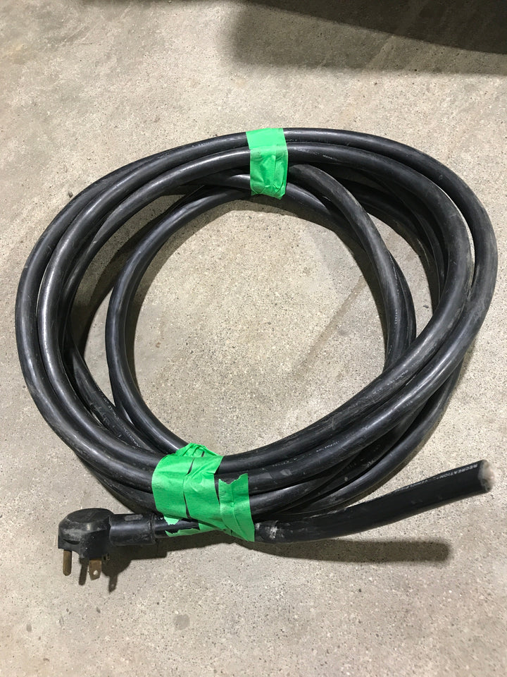 Used RV 24' Electrical Cord With Only Male End 30 AMP