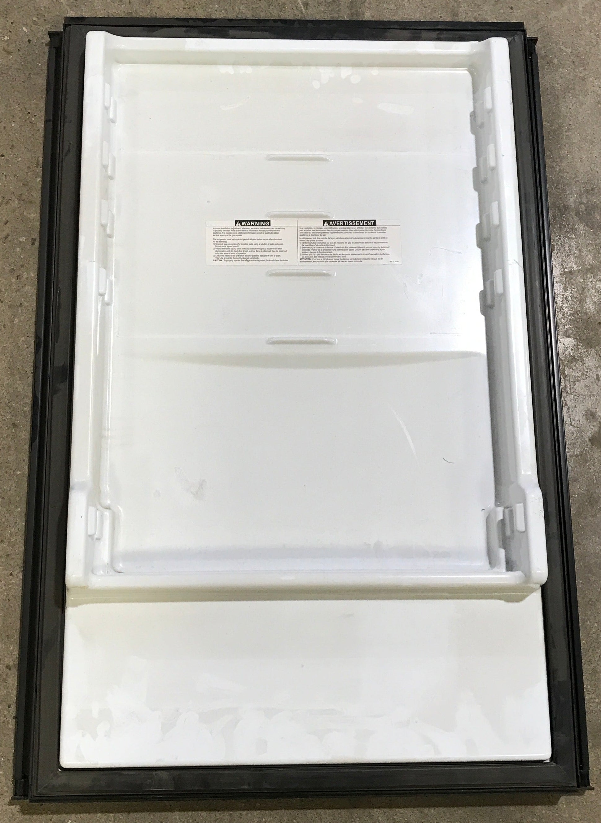 Used Dometic Refrigerator Door, Right Hand - 4450008363 - 35" H × 24" W