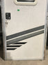 Used RV Radius Corner Entry Door 29 1/2" W x 70" H