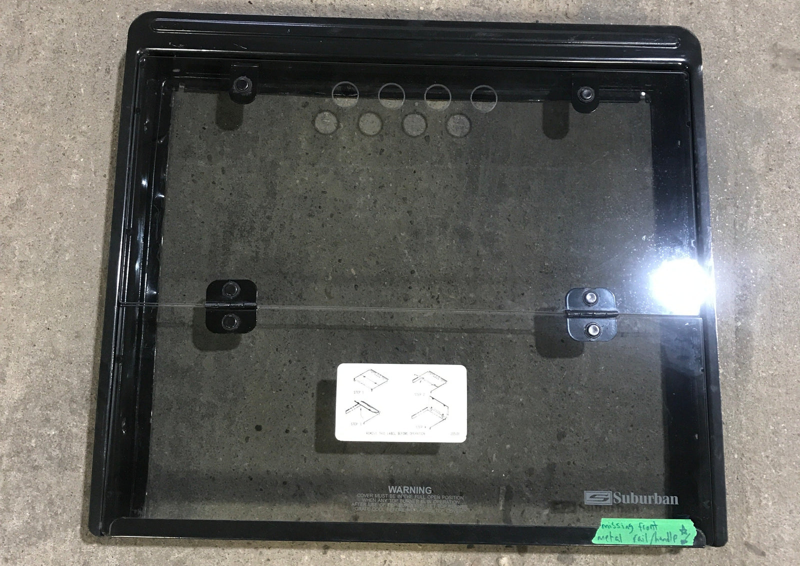 Used Suburban Stove Bi fold Cover 3085A