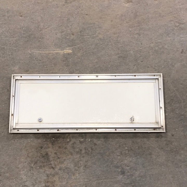 Used Square Corner cargo door  29 1/2" W x 10 1/2" H x 1"D