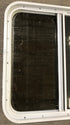 Used White Radius Opening Window : 25 1/2" W x 25 1/2" H x 1 7/8" D