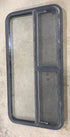 Used Black Radius Window : 53 1/4" W x 25 1/4" H x 2 1/4" D