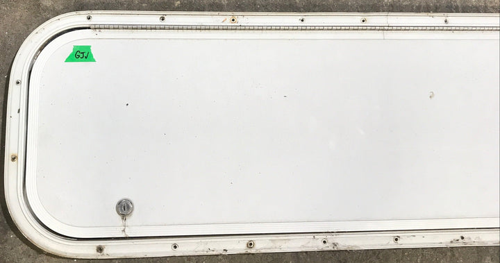Used Radius Cornered Cargo Door 39 5/8" x  11 1/4" x 1/2" D