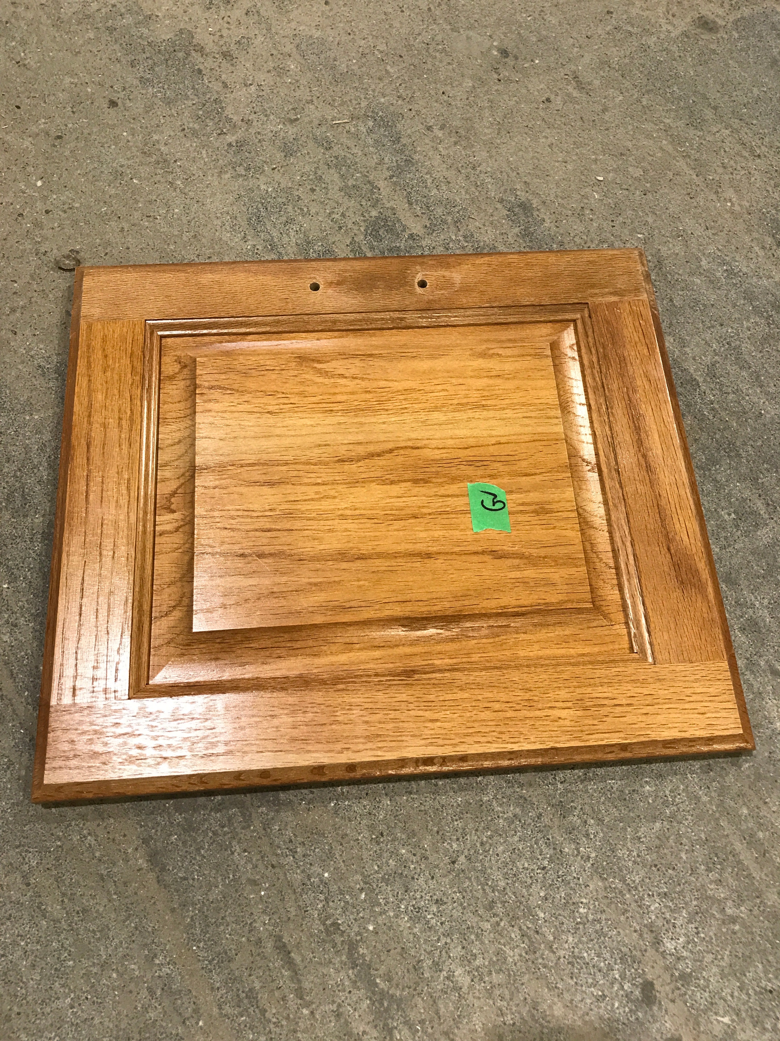Used RV Cupboard/ Cabinet Door 16" H X 14" W X 3/4" D