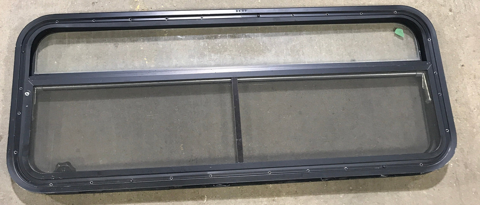 Used Black Radius Opening Window : 45 1/2