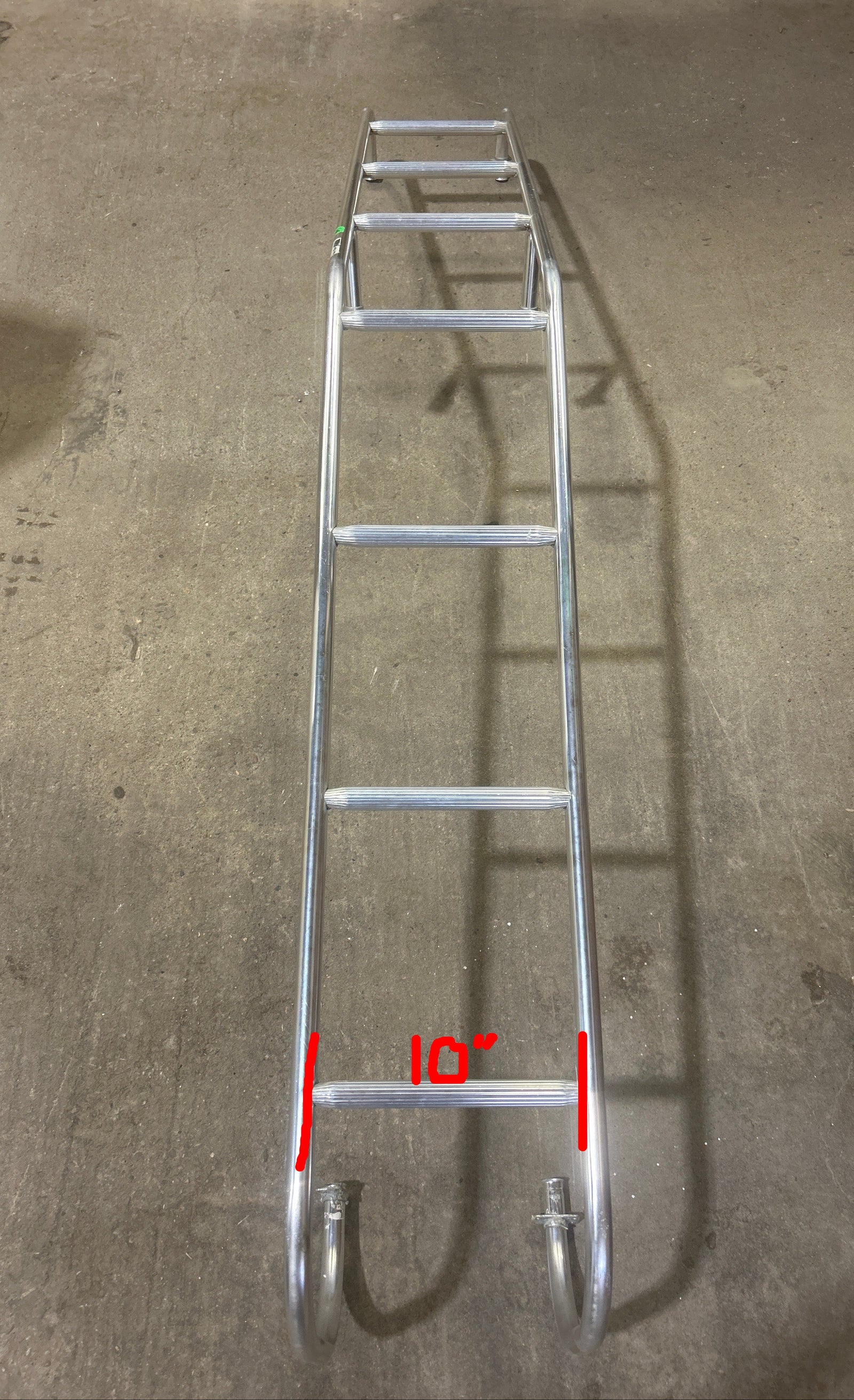 Used RV Exterior Ladder - Aluminum - 86
