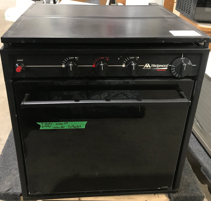 Used Atwood / Wedgewood range stove 3-burner R2136BGP
