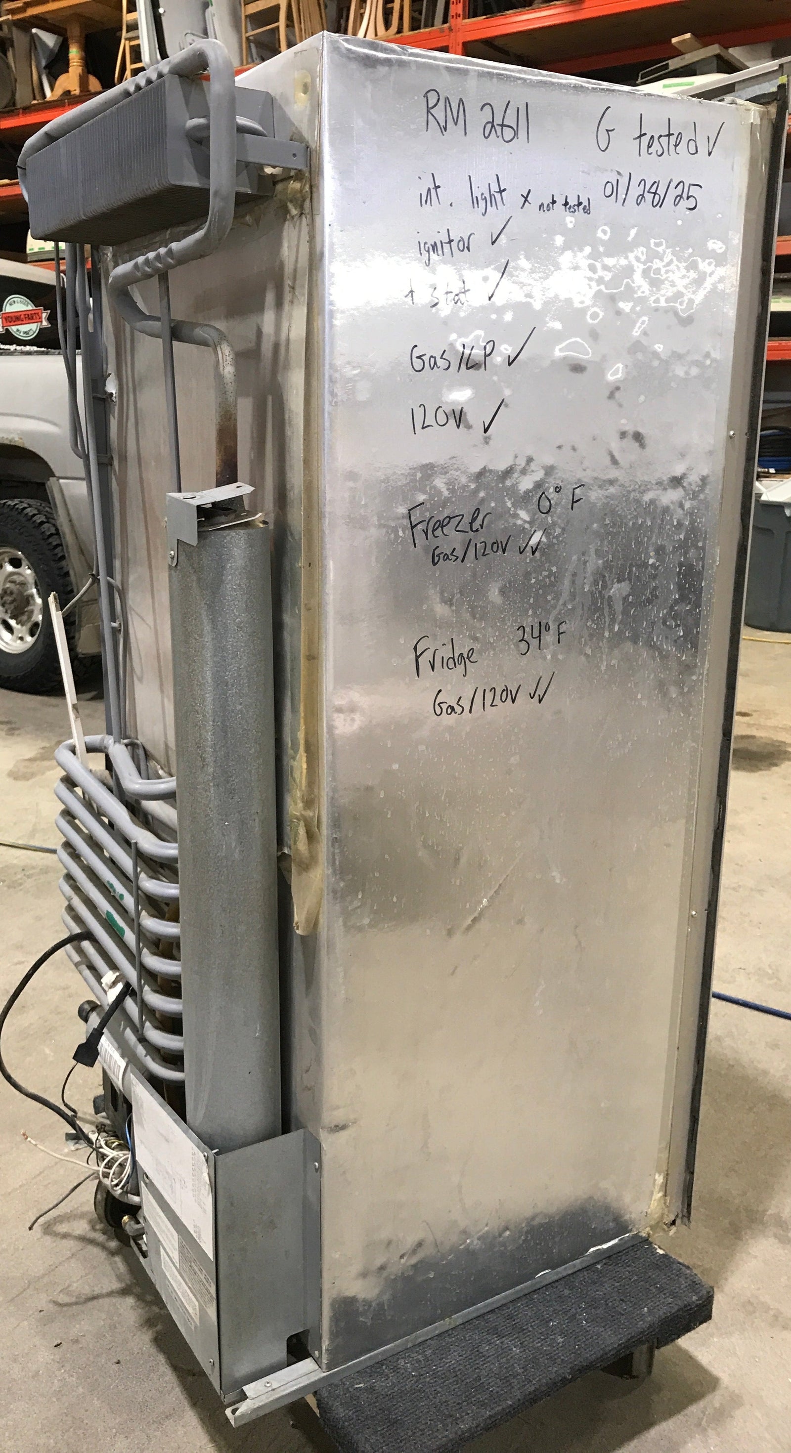 Used Complete Dometic Fridge, 2-Way -RM2611