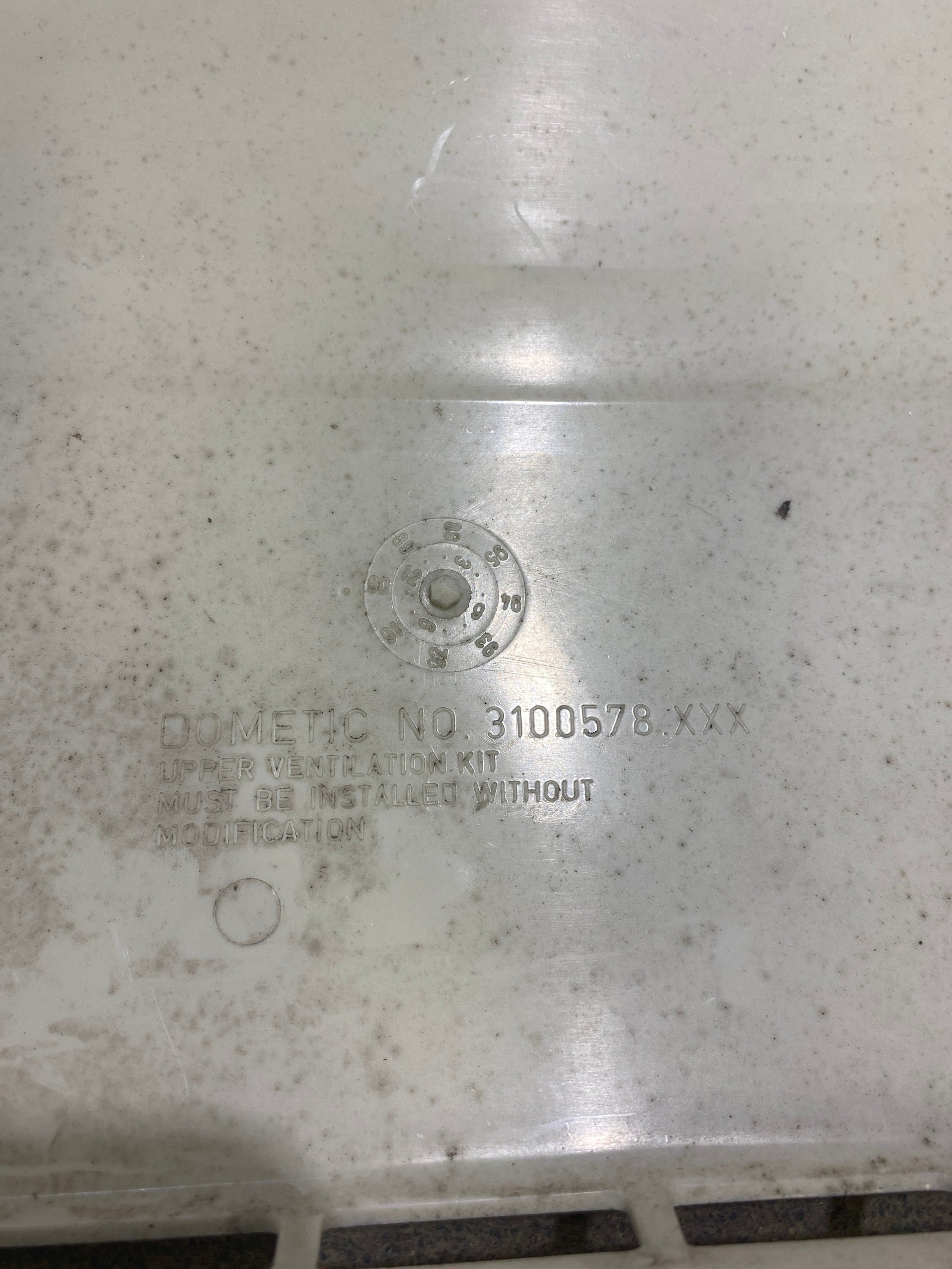 Used Dometic Fridge Roof Vent 3100578