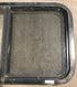 Used Black Radius Opening Window : 30 1/4" W x 17 3/4" H x 1 7/8" D