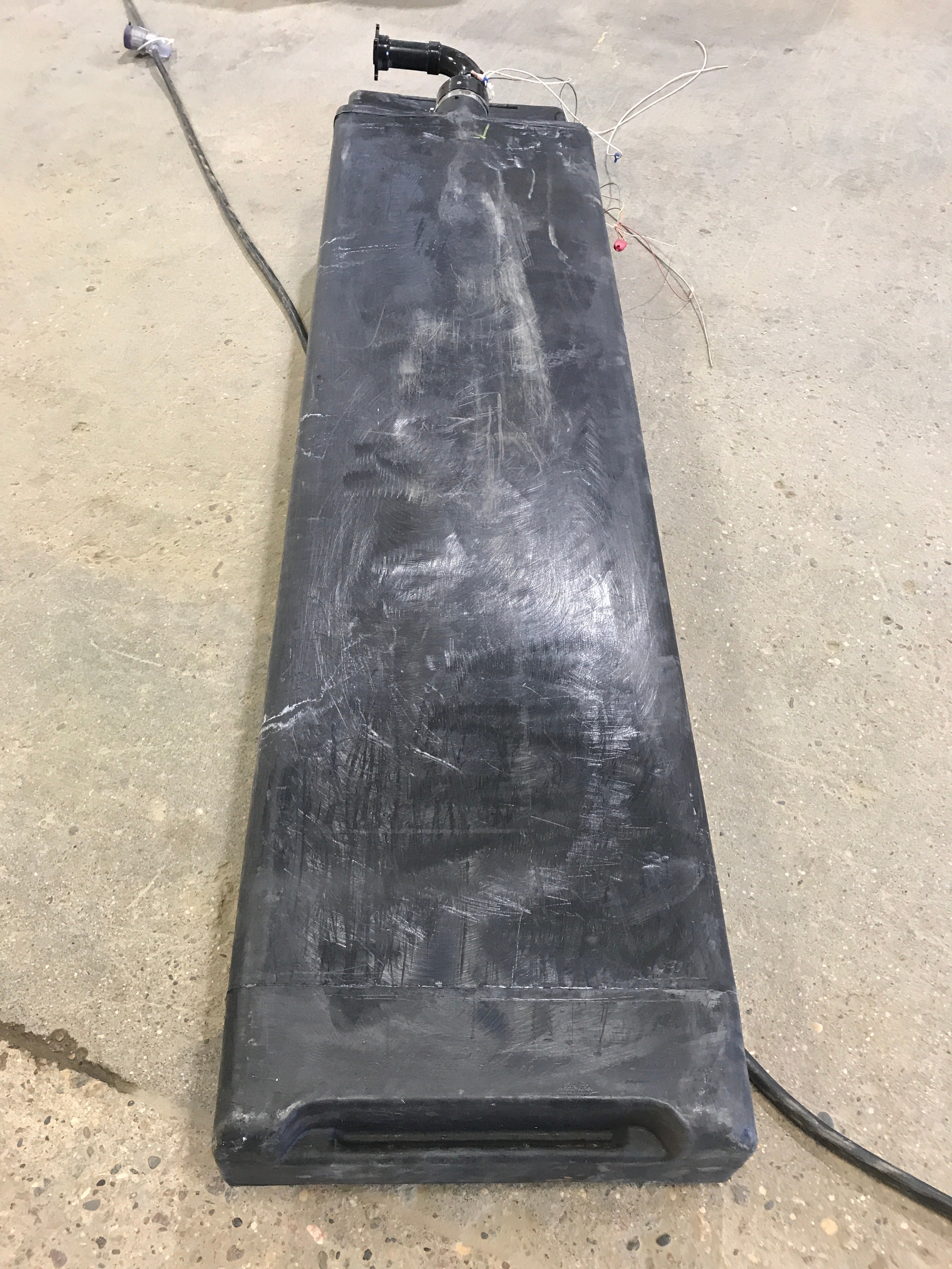 Used Waste/ Grey Water Tank Holding Tank 82" L x 18 1/4" W x 7 5/8" H