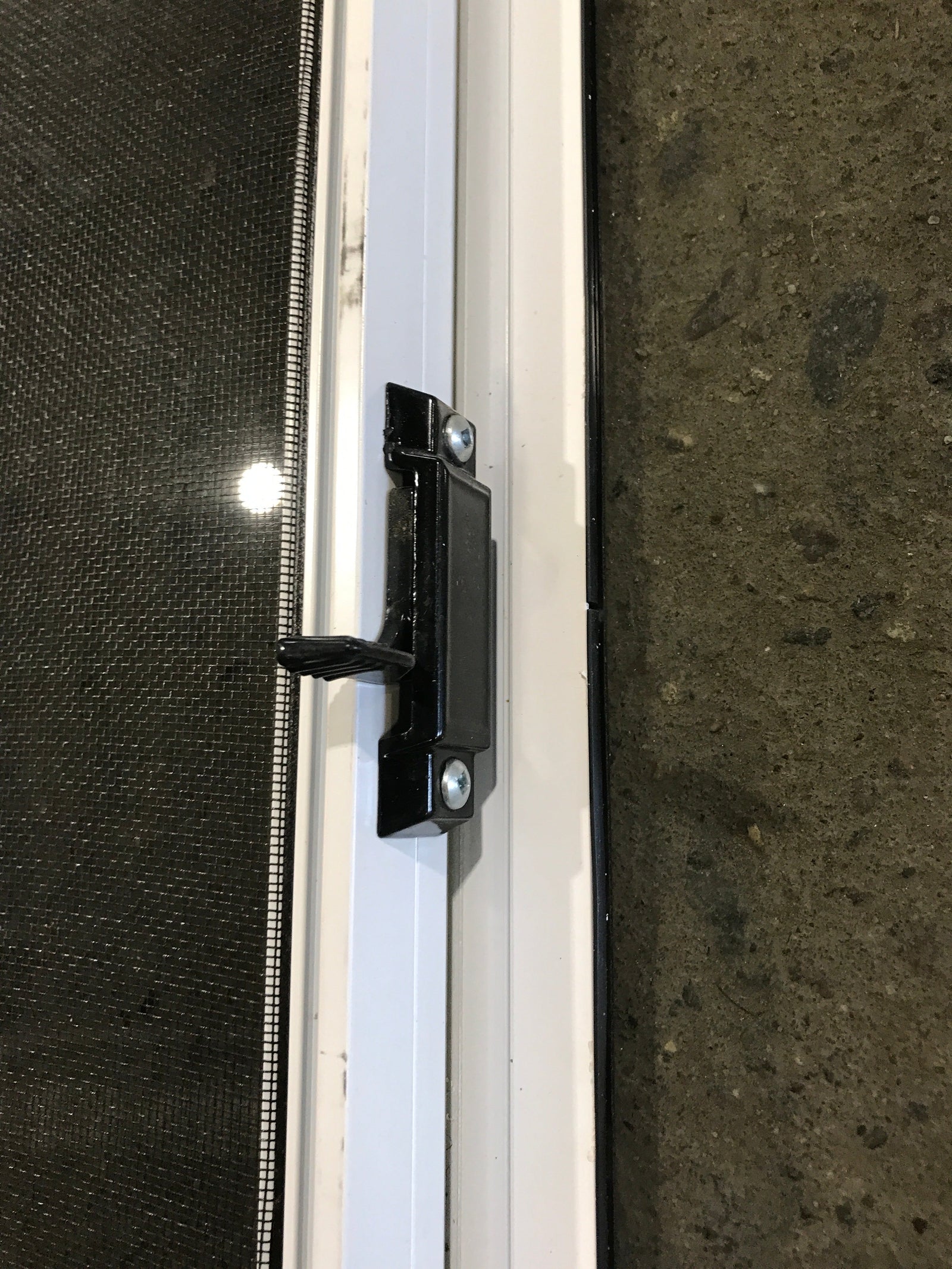 Used White Radius Emergency Opening Window : 54 1/4