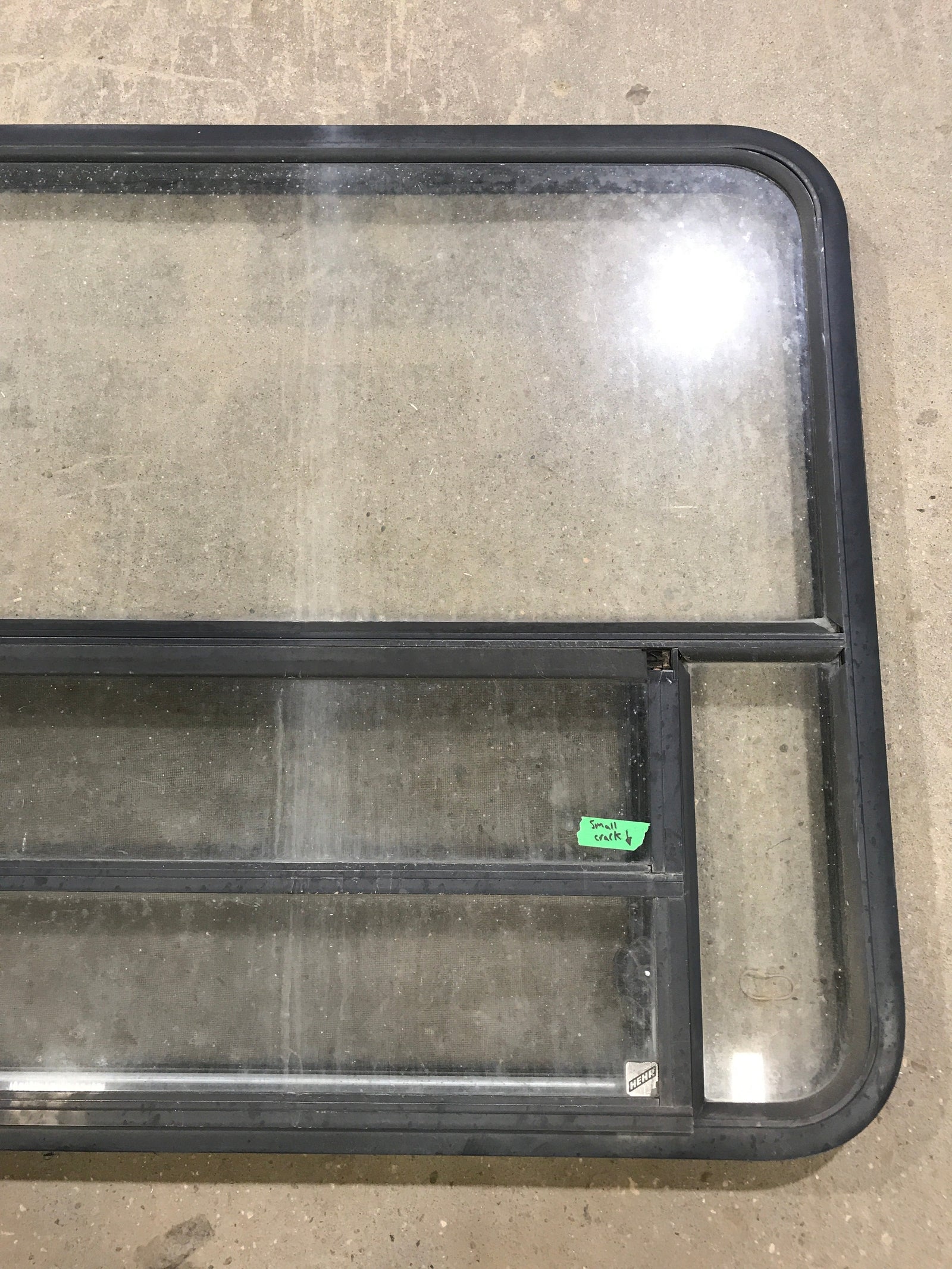 Used Black Radius Opening Window : 48