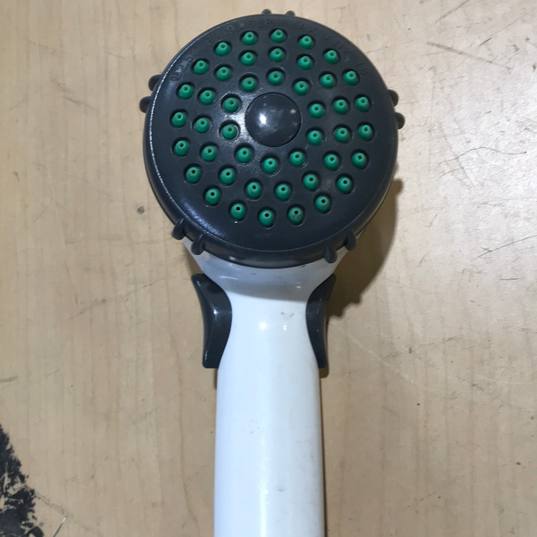 Used Shower Head, Off-White, 8 1/2