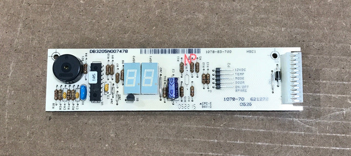 Used Norcold Refrigerator Optical Display Control Board - 621272
