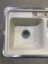 Used Double Kitchen Sink 33” W x 19” L