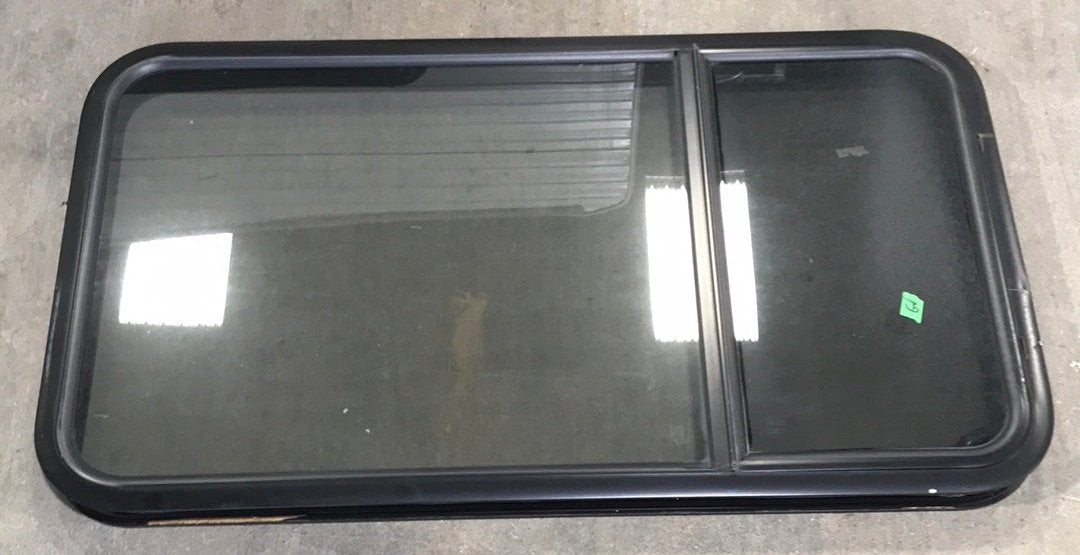 Used Black Radius Opening Window : 41 1/2