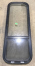 Used Black Radius Opening Window : 15 1/2" W x 41 1/2" H x 2" D