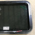 Used Black Radius Emergency Opening Window : 29.5" X 19.5" X 1.5" - Young Farts RV Parts