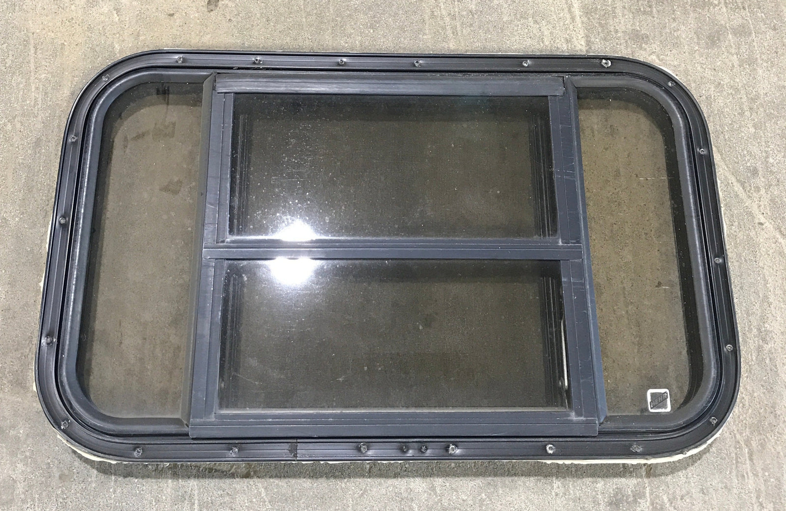 Used Black Radius Opening Window : 30 1/2