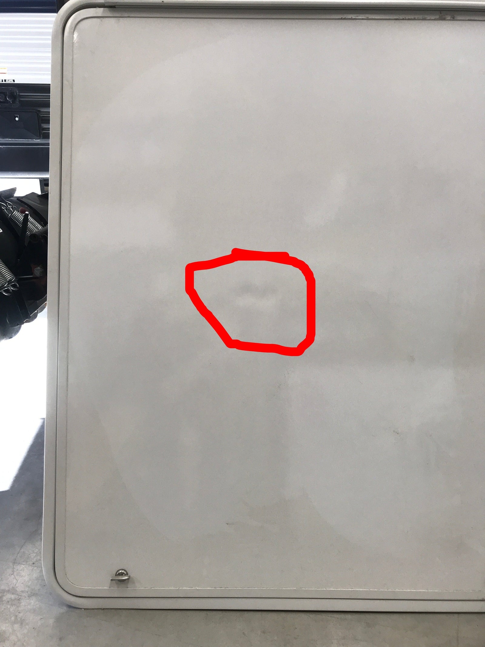 Used Radius Cornered Cargo Door 69 1/4