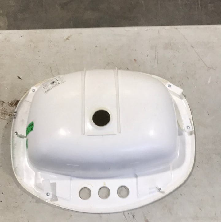 Used Off White Bathroom Sink 20" X 16" X 6 1/2"D - Young Farts RV Parts