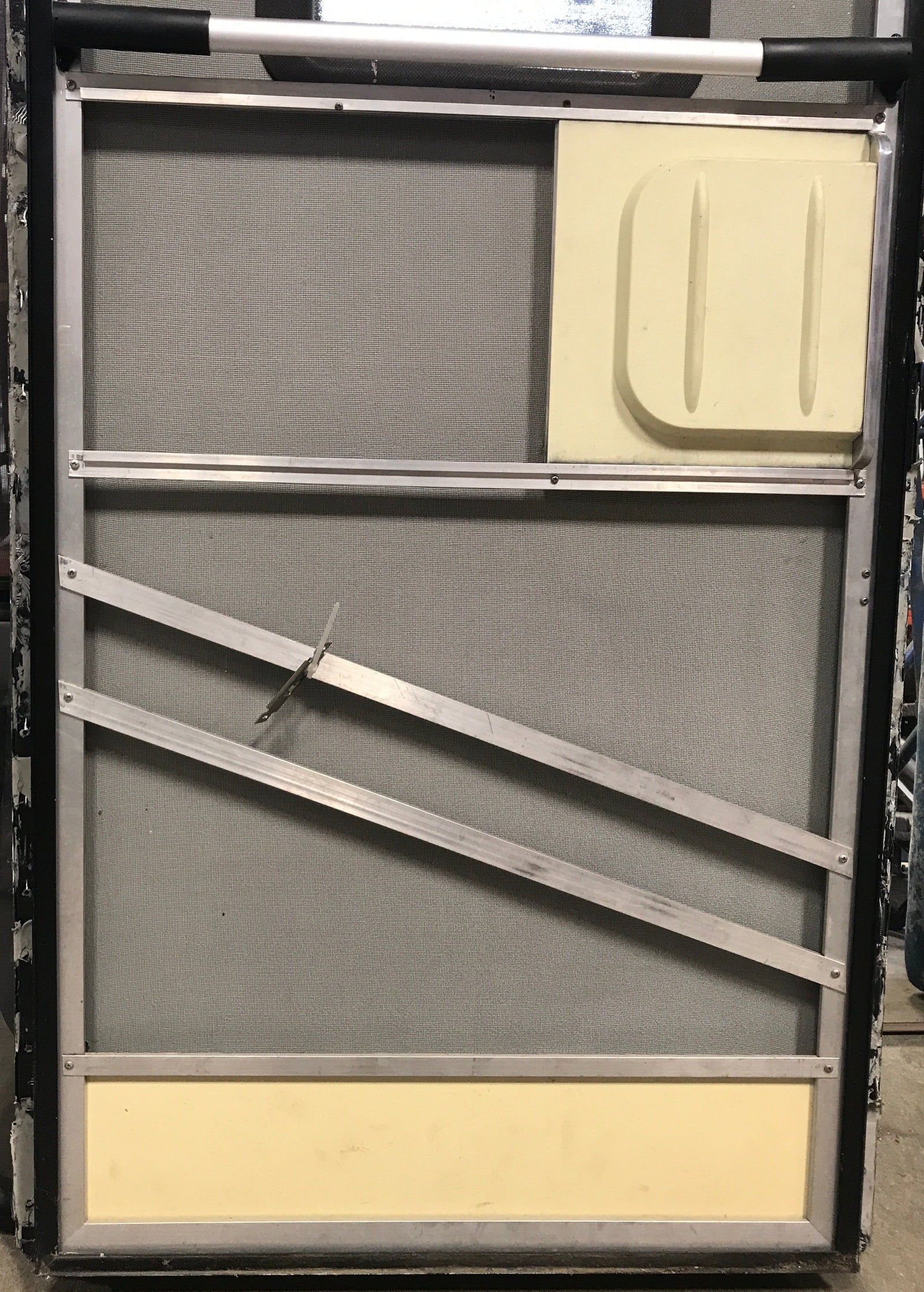 Used Square Corner Entry Door 30 1/4