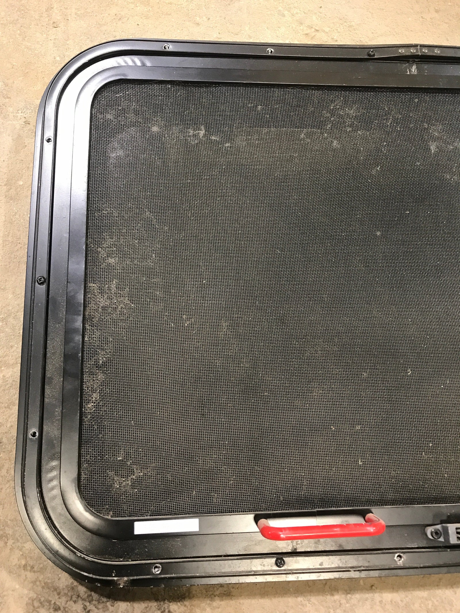 Used Black Radius Emergency Opening Window : 29.5