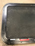 Used Black Radius Emergency Opening Window : 29.5" X 19.5" X 1.5" - Young Farts RV Parts