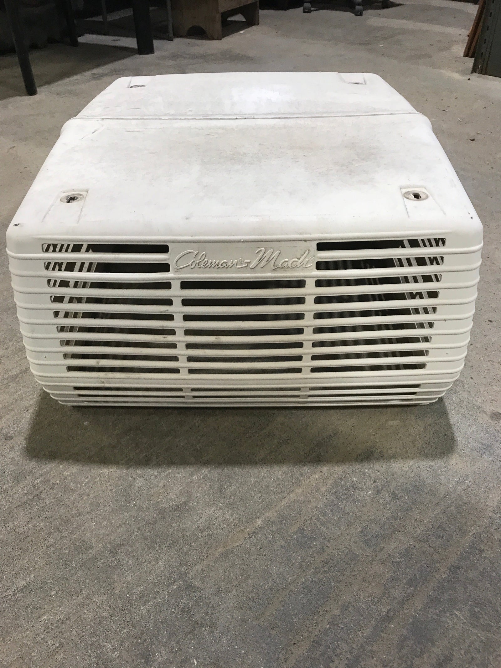 Used Coleman Mach A/C Shroud - Off White