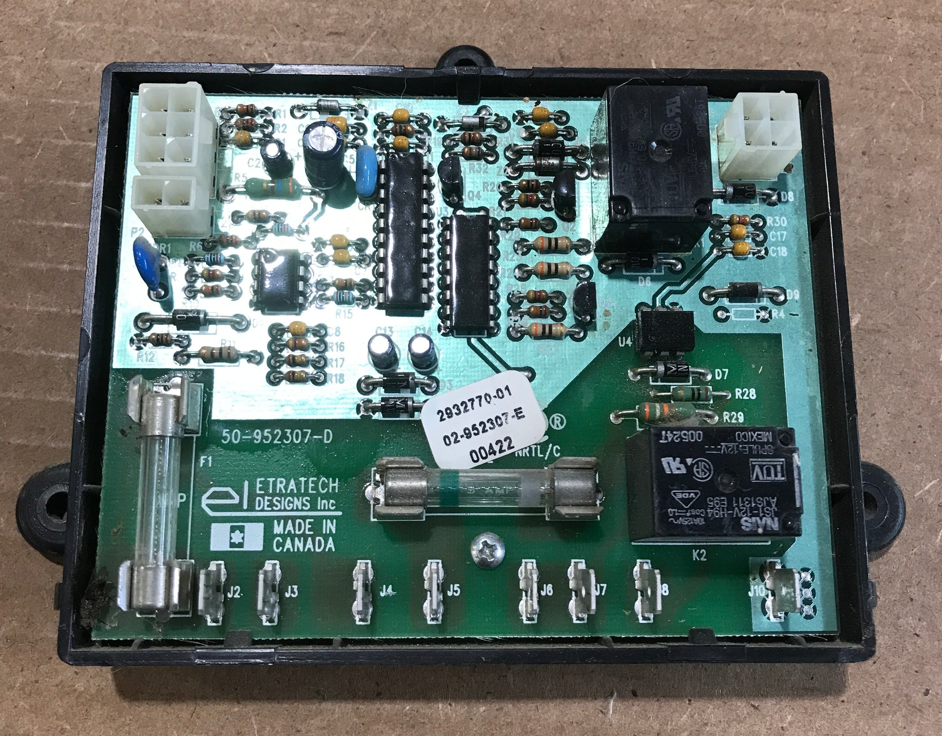 Used Dometic Refrigerator Control Board 2 Way 2932770.01