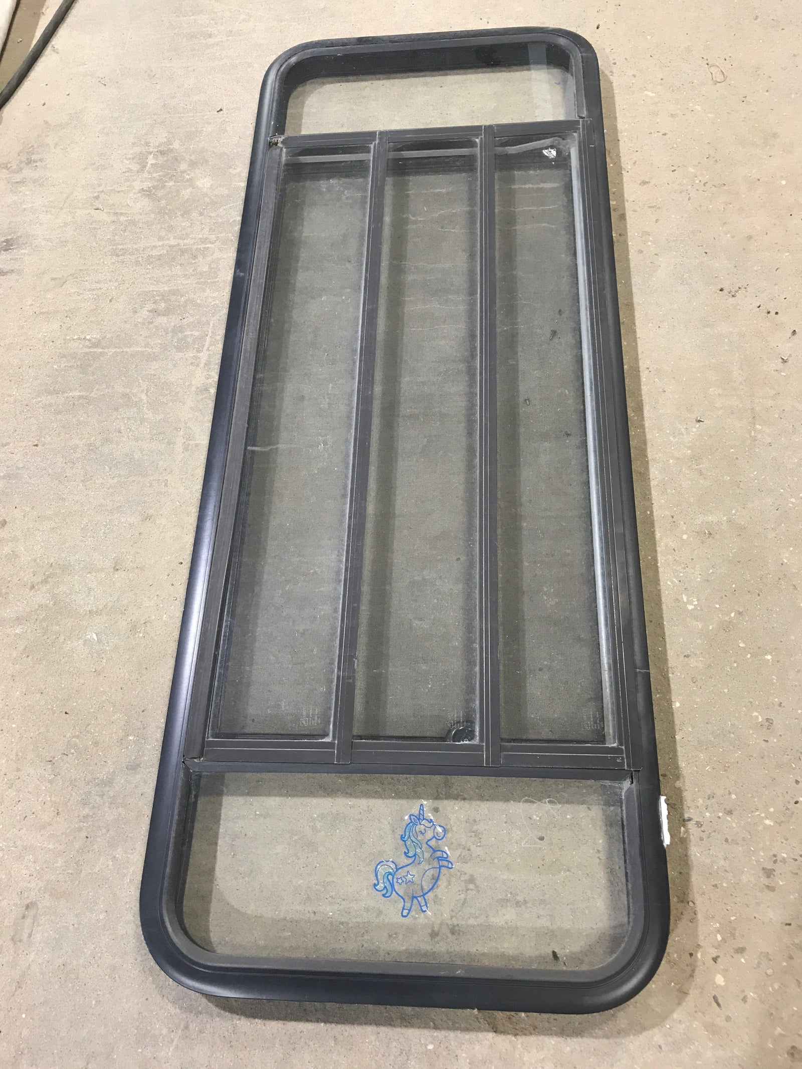 Used Black Radius Opening Window : 60